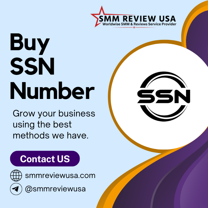 Buy SSN Number -